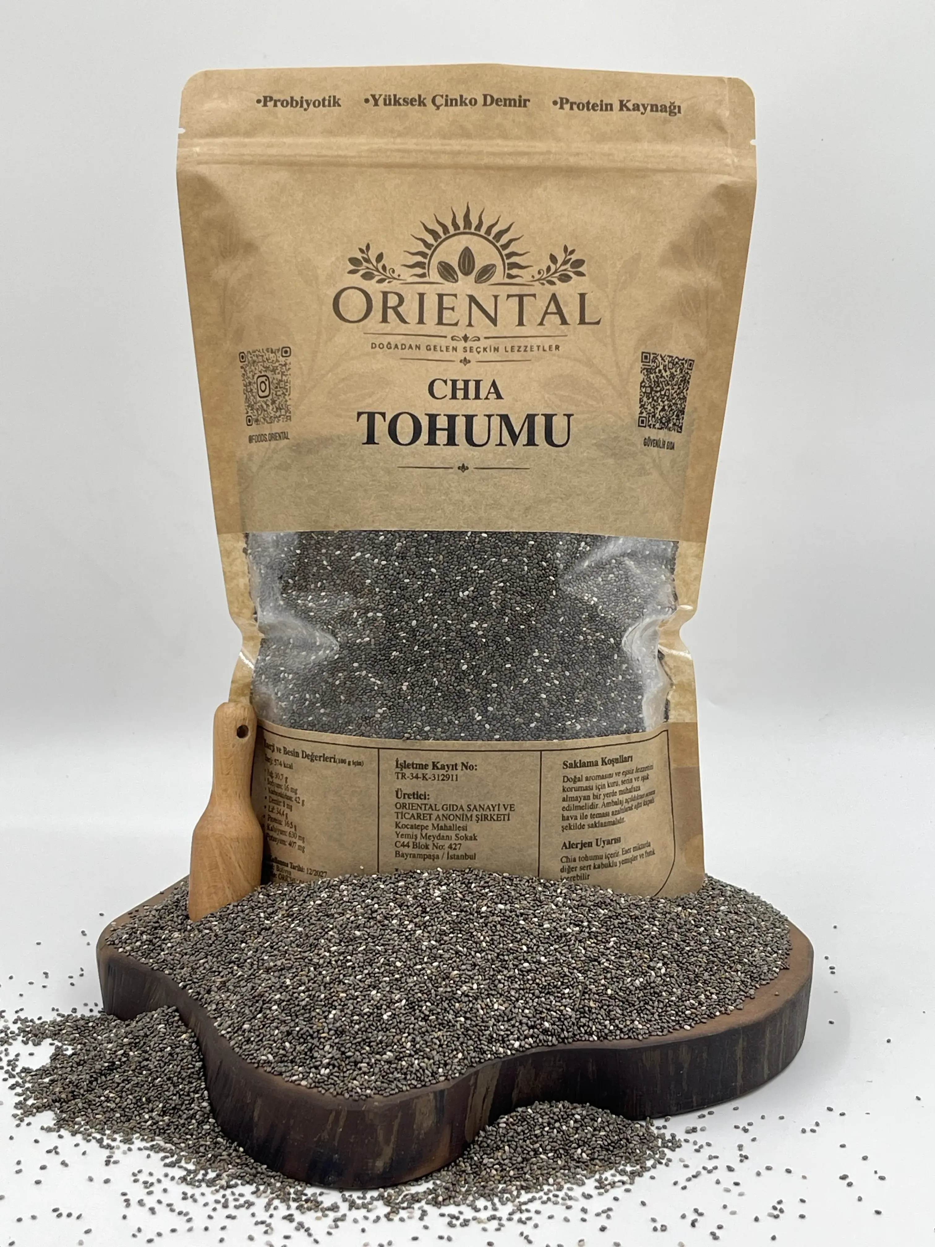 Organic Black Chia Seeds thumbnail 3